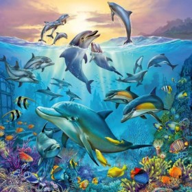 Puzzle Lumea Subacvatica, 3X49 Piese Ravensburger - 1